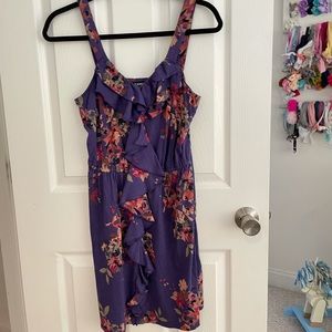 express floral dress! like new (size small)